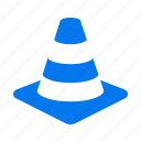 alert, road, traffic cone
