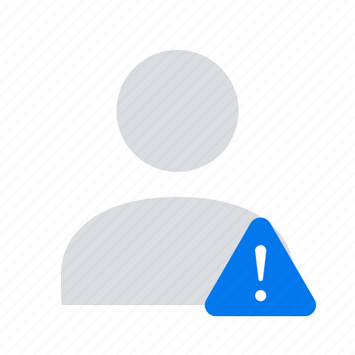 Alert, user, warning icon - Download on Iconfinder