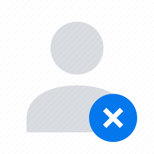 Cancel, delete, user icon - Download on Iconfinder