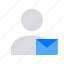 email, user, envelope 