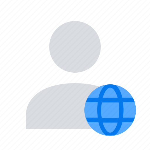 Globe, user, web icon - Download on Iconfinder on Iconfinder
