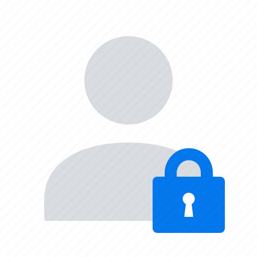 Block, lock, user icon - Download on Iconfinder