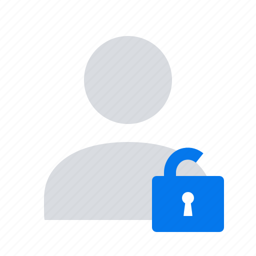 Lock, unlocked, user icon - Download on Iconfinder