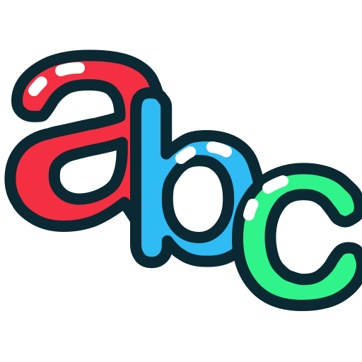 Abc, letter, letters, lowercase icon - Free download
