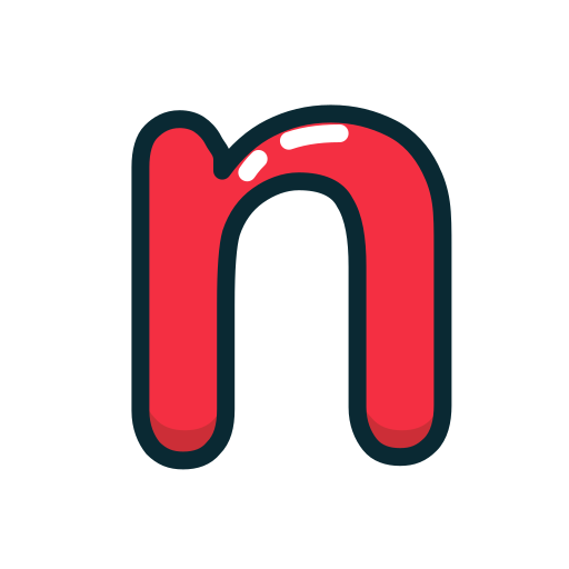 Letter, lowercase, n, red icon - Free download on Iconfinder
