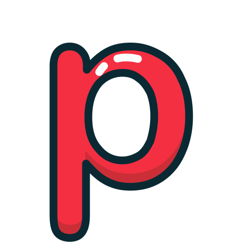 Letter, lowercase, p, red icon - Free download on Iconfinder