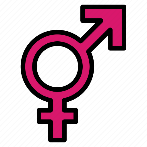 Bigender, gender, sex, shapes icon - Download on Iconfinder