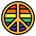 homosexuality, lgbt, peace, rainbow