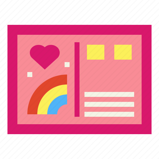 Communications, letter, mail, postcard icon - Download on Iconfinder