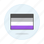 asextual, asexual, flag, flags, lgbt, pride 