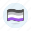 asextual, asexual, flag, flags, lgbt, pride, wave 