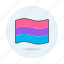 bisexual, flag, flags, lgbt, pride, wave 