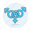 symbol, bisexual, blue, symbols, light, male, and, lgbt, color 