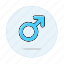 blue, lgbt, light, male, symbol, symbols