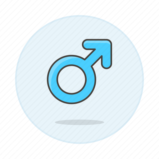 Blue, lgbt, light, male, symbol, symbols icon - Download on Iconfinder