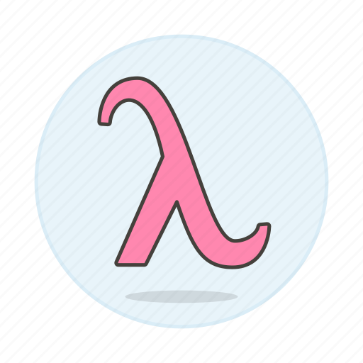 Female, gay, lambda, lgbt, liberation, pink, symbol icon - Download on Iconfinder