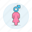 avatar, blue, gay, lgbt, light, men, pink, symbol 