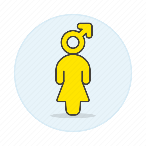 Avatar, gay, lgbt, men, neutral, symbol, yellow icon - Download on Iconfinder