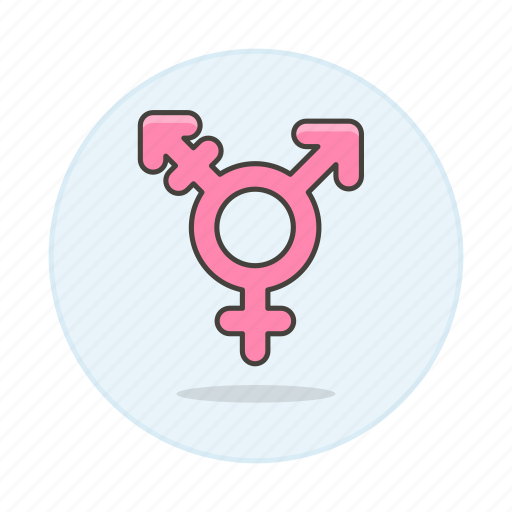 And, color, female, lgbt, pink, symbol, symbols icon - Download on Iconfinder