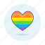 gay, heart, lgbt, pride, rainbow 