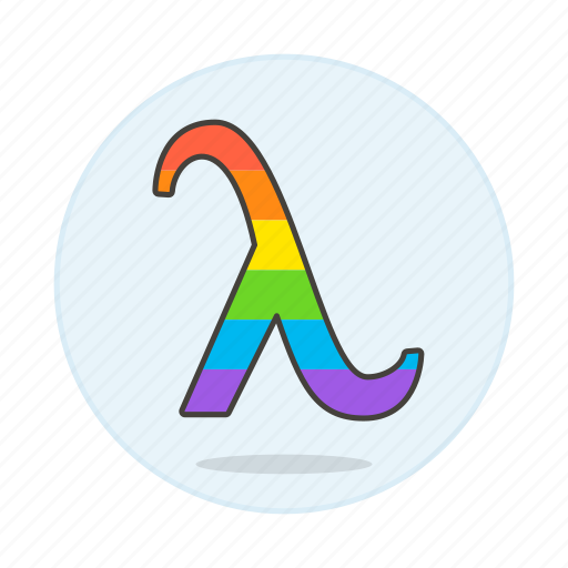 Flag, gay, lambda, lgbt, liberation, pride, symbol icon - Download on Iconfinder