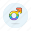 and, color, flag, lgbt, male, pride, rainbow, symbol, symbols 
