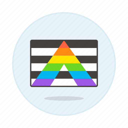 Ally, flag, flags, lgbt, straight icon - Download on Iconfinder