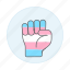 lgbt, hand, transgender, fist, pride 