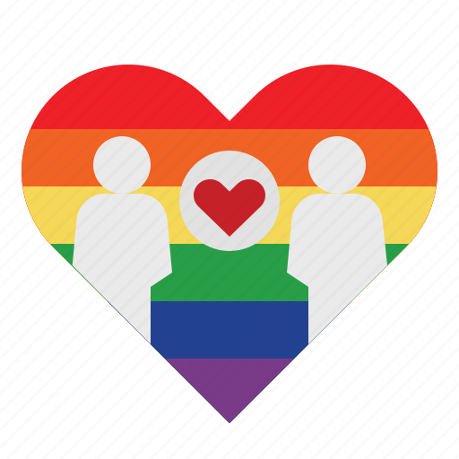 Couple, heart, homosexual, lgbtq, lover, romantic icon - Download on Iconfinder