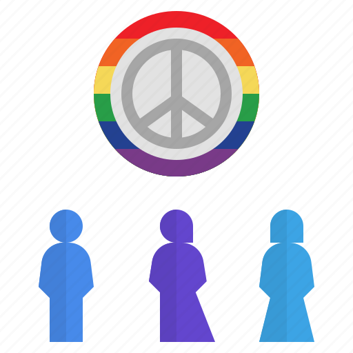 Calm, homosexual, lgbtq, peace, respect icon - Download on Iconfinder