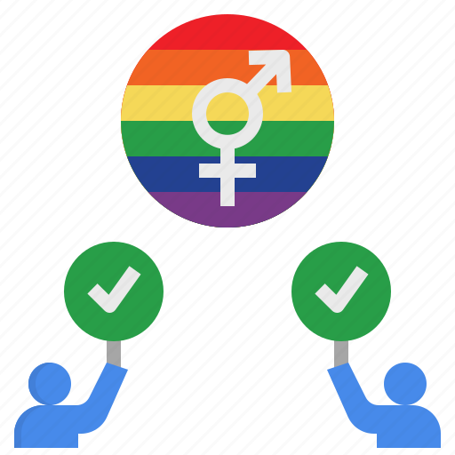 Agree, approve, lgbtq, respect, rights icon - Download on Iconfinder