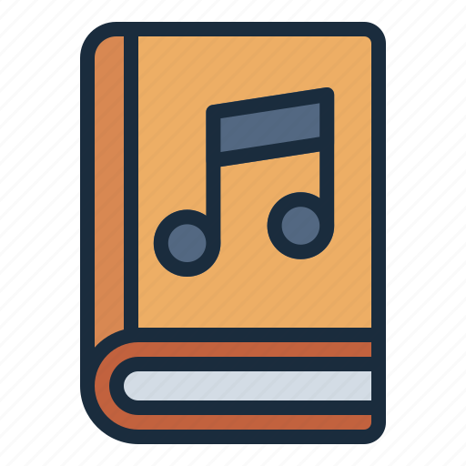 Music, book, library, education, read, school, literature icon - Download on Iconfinder