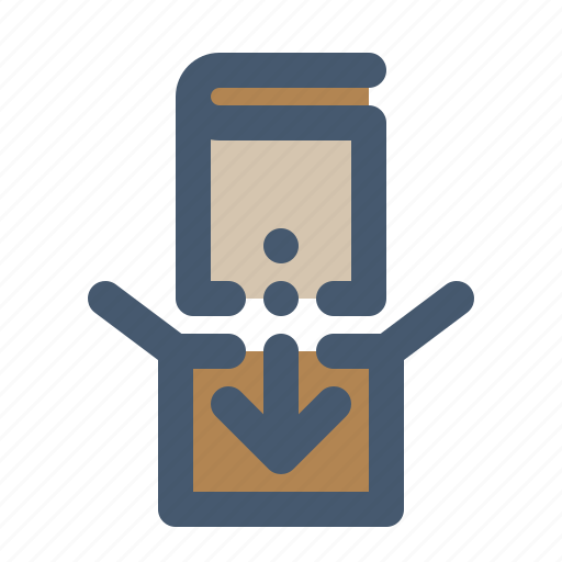 Packing, book, library service, delivery icon - Download on Iconfinder
