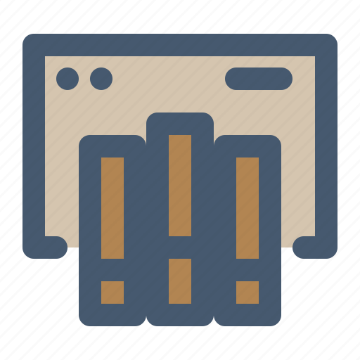 Library, webservice, books, website icon - Download on Iconfinder