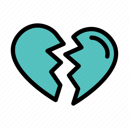 Broken, heart, hurts, sad, emotional icon - Download on Iconfinder