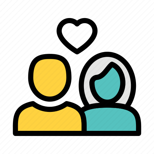 Couple, love, romance, valentine, heart icon - Download on Iconfinder