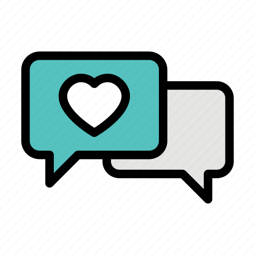 Love, chat, communication, messages, conversation icon - Download on Iconfinder