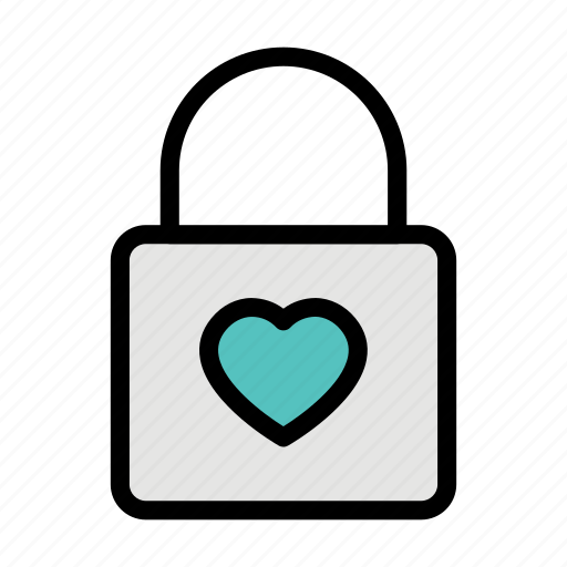Love, lock, valentine, heart, care icon - Download on Iconfinder