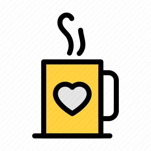 Love, tea, coffee, hot, cup icon - Download on Iconfinder