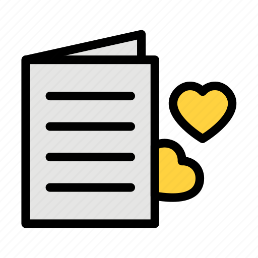 Love, valentine, card, heart, message icon - Download on Iconfinder