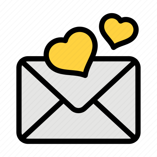 Loveletter, email, message, inbox, heart icon - Download on Iconfinder