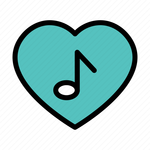 Music, heart, love, valentine, song icon - Download on Iconfinder