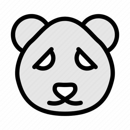 Panda, animal, wild, life, forest icon - Download on Iconfinder