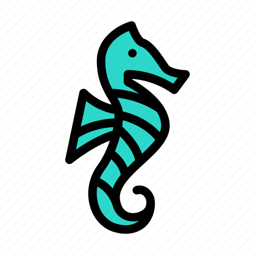 Seahorse, animal, marine, wild, life icon - Download on Iconfinder