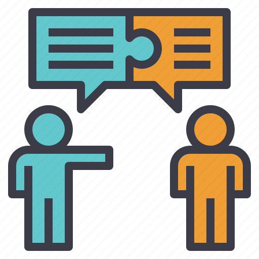 Chat, conversation, discussion, negotiation, talk icon - Download on Iconfinder