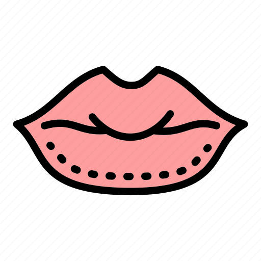Correction, face, girl, lips, medical, person, woman icon - Download on Iconfinder