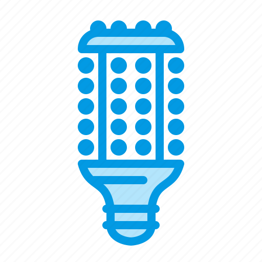 Bulb, corn, lamp, light, lightbulb icon - Download on Iconfinder