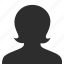 person, head, woman, silhouette, face, profile, user, female 