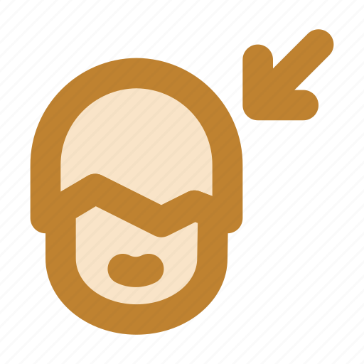 Hair, head, man icon - Download on Iconfinder on Iconfinder
