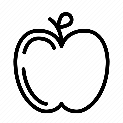 Apple, eat, food, fruit, gastronomy, healthy icon - Download on Iconfinder